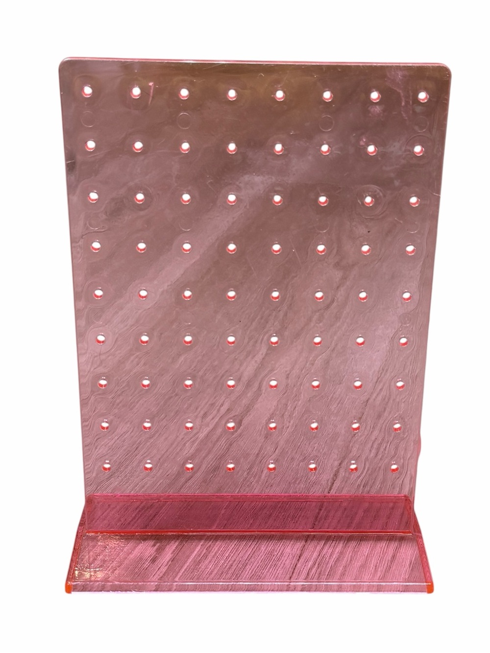 10/$25🦋 Azar Displays Hot Pink Translucent Acrylic Pegboard Earring Display